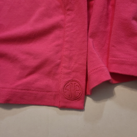 Lilly Pultizer Pink Wrap Top EUC Size Medium - Picture 6 of 9